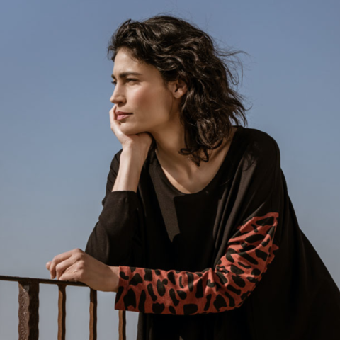 Animal Print Dress For women- Alembika
