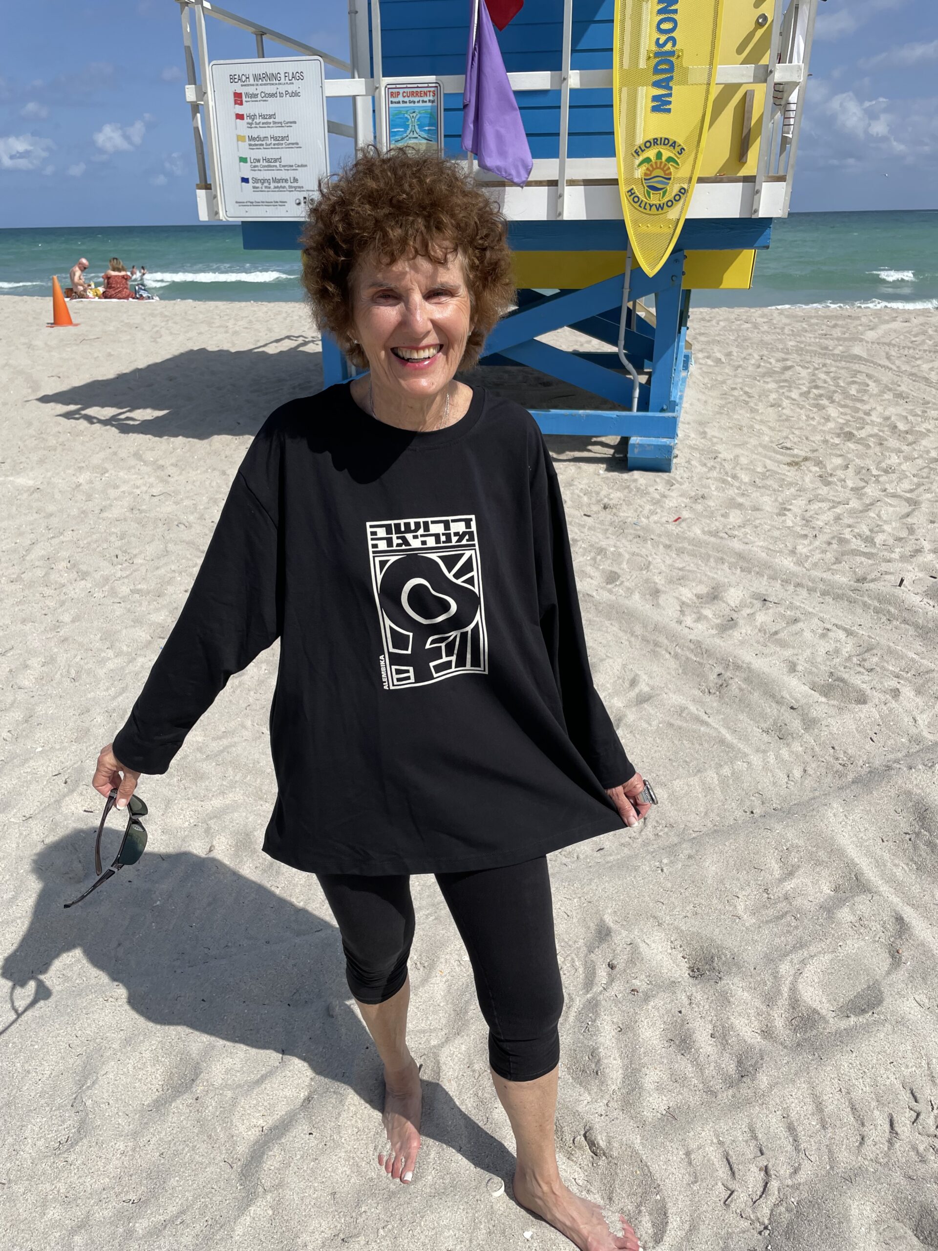Lois Berkson of Hadassah Florida wearing Alembika Top
