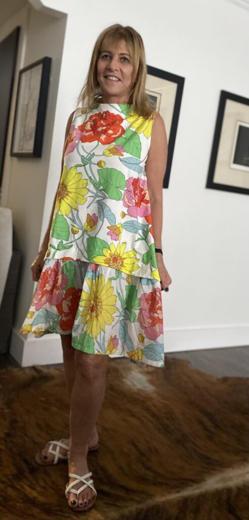 Lori Heiken of Hadassah Florida wearing an Alembika dress